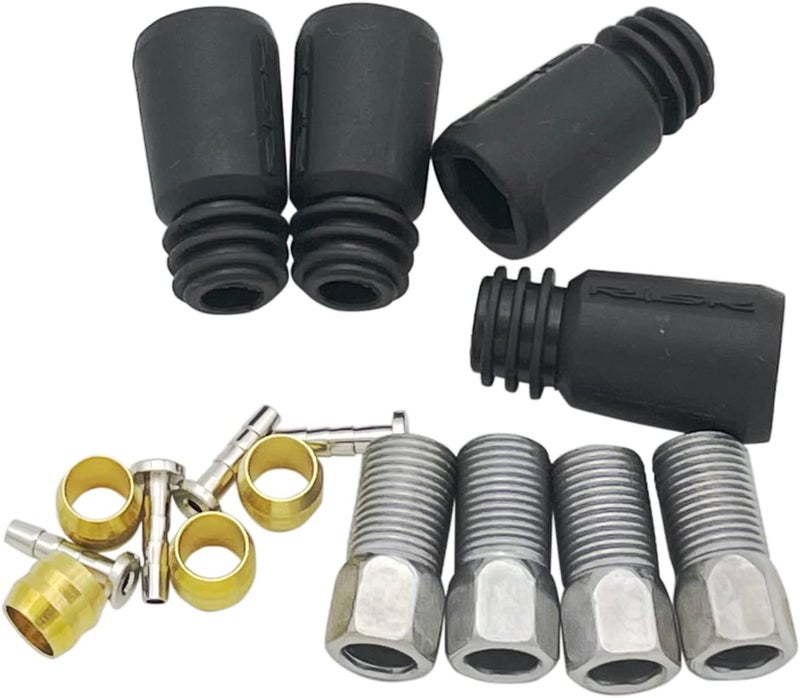 JooFn BH59/BH90 Disc Brake Cable Hose Set Olive Connector Insert Connecting Bolt Bleed Kit Parts for MTB Mountain Bike Bicycle (BH90) - Image 1